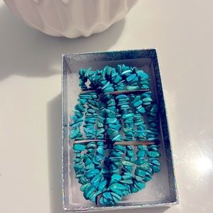 Turquoise and mother pearls Bracelet